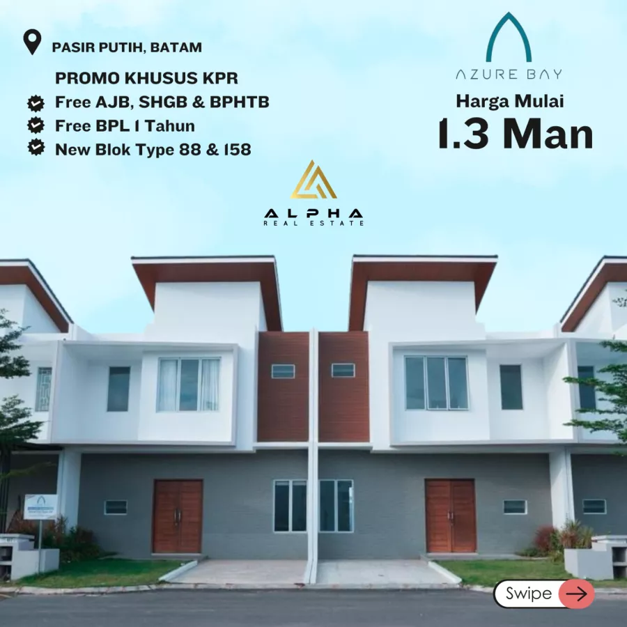 Rumah Cantik d Azure bay batam center